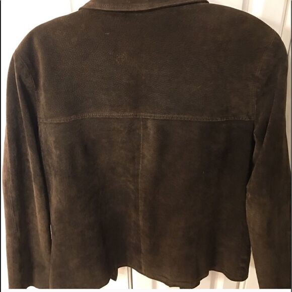 100% Leather Suede Jacket - Picture 6 of 11